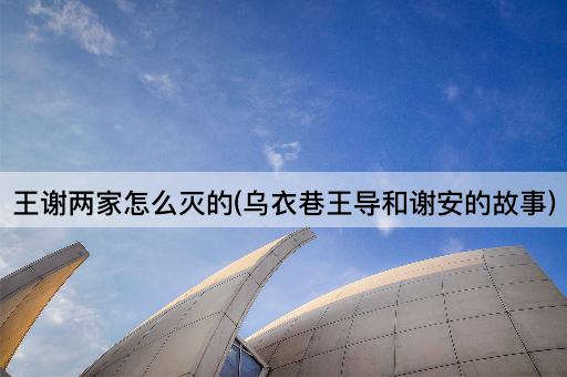 王谢两家怎么灭的(乌衣巷王导和谢安的故事)