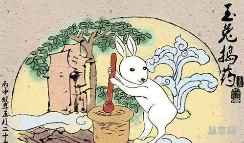 玉兔捣药的故事(吴刚伐桂的神话故事)
