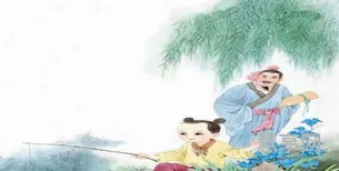 路人借问遥招手的下一句(小儿垂钓 描述一个场景)