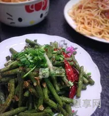干煸豇豆的做法(干煸豇豆的制作步骤)