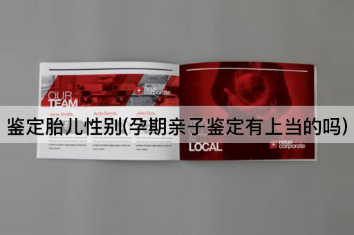 鉴定胎儿性别(孕期亲子鉴定有上当的吗)