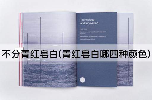 不分青红皂白(青红皂白哪四种颜色)