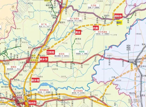 郑万高铁站点分布(郑万高铁时刻表)