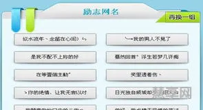 励志网名2013最新版(好听的励志网名)