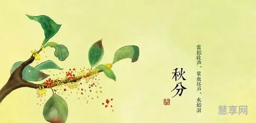 秋分有什么美好寓意(秋分的文化内涵)