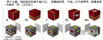 四阶魔方公式图解(四阶魔方全部步骤)