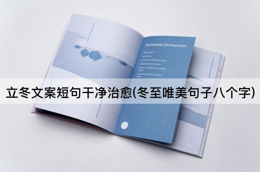 立冬文案短句干净治愈(冬至唯美句子八个字)