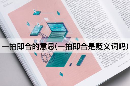 一拍即合的意思(一拍即合是贬义词吗)