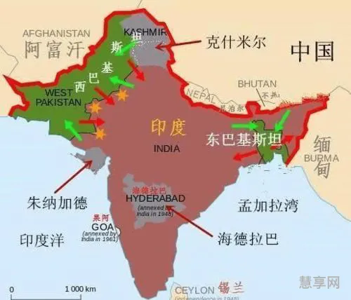 印度和巴基斯坦(巴基斯坦与印度原来是一个国家吗)