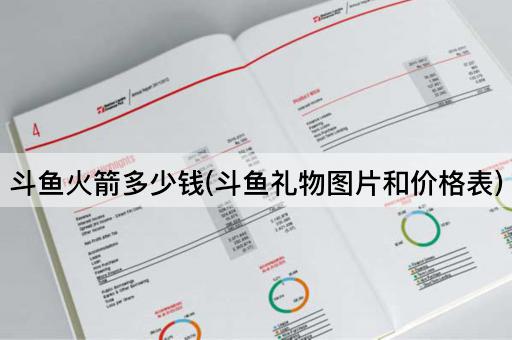 斗鱼火箭多少钱(斗鱼礼物图片和价格表)