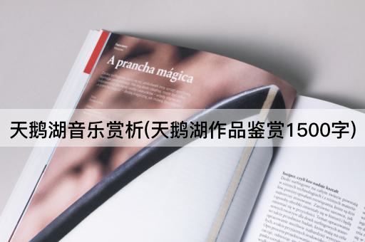 天鹅湖音乐赏析(天鹅湖作品鉴赏1500字)