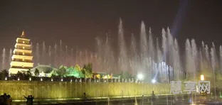 大雁塔广场喷泉时间(西安音乐广场喷泉时间)