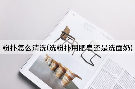 粉扑怎么清洗(洗粉扑用肥皂还是洗面奶)