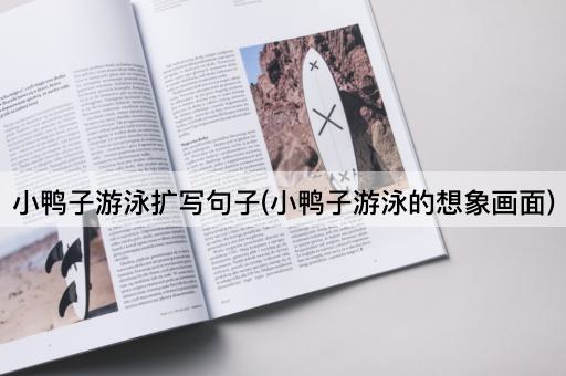 小鸭子游泳扩写句子(小鸭子游泳的想象画面)
