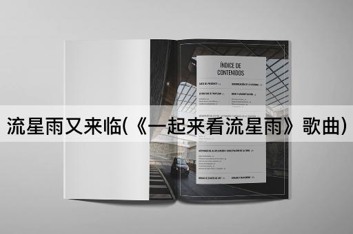 流星雨又来临(《一起来看流星雨》歌曲)