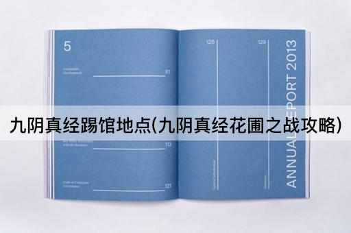 九阴真经踢馆地点(九阴真经花圃之战攻略)