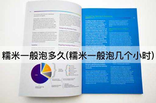 糯米一般泡多久(糯米一般泡几个小时)