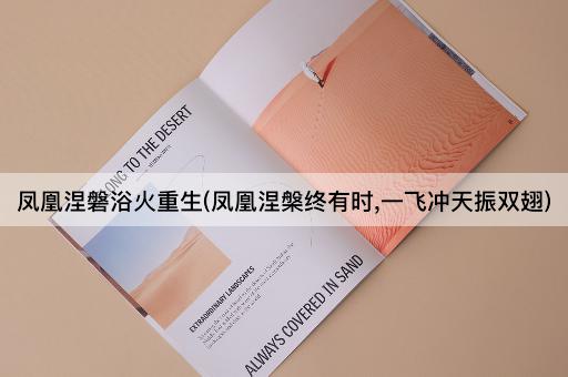 凤凰涅磐浴火重生(凤凰涅槃终有时,一飞冲天振双翅)