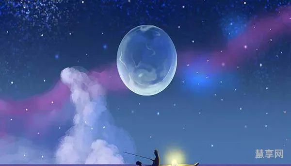 晚上看月亮的经典句子(月亮夜景配一句话)