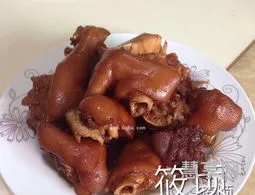 卤猪蹄的做法(卤猪脚最简单方法)