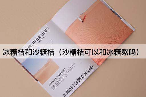 冰糖桔和沙糖桔（沙糖桔可以和冰糖熬吗）