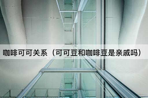 咖啡可可关系（可可豆和咖啡豆是亲戚吗）