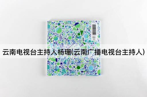 云南电视台主持人杨珊(云南广播电视台主持人)