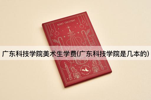 *科技学院美术生学费(*科技学院是几本的)