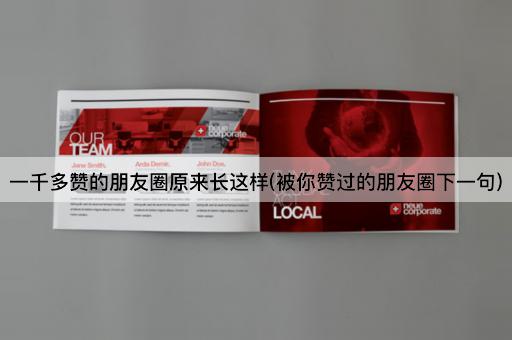 一千多赞的朋友圈原来长这样(被你赞过的朋友圈下一句)