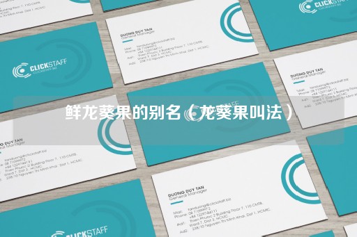 鲜龙葵果的别名（龙葵果称呼）