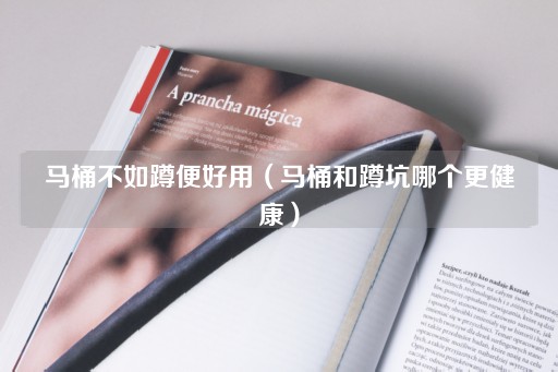 马桶与蹲便：哪种更符合健康需求？
